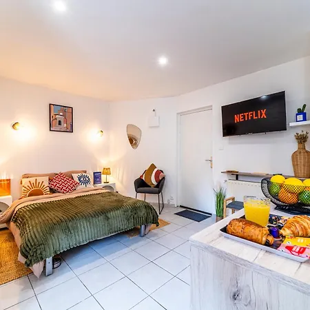 Apartmán Le Minorel - Wifi - Netflix -free Parking - Metro Mons-en-Baroeul